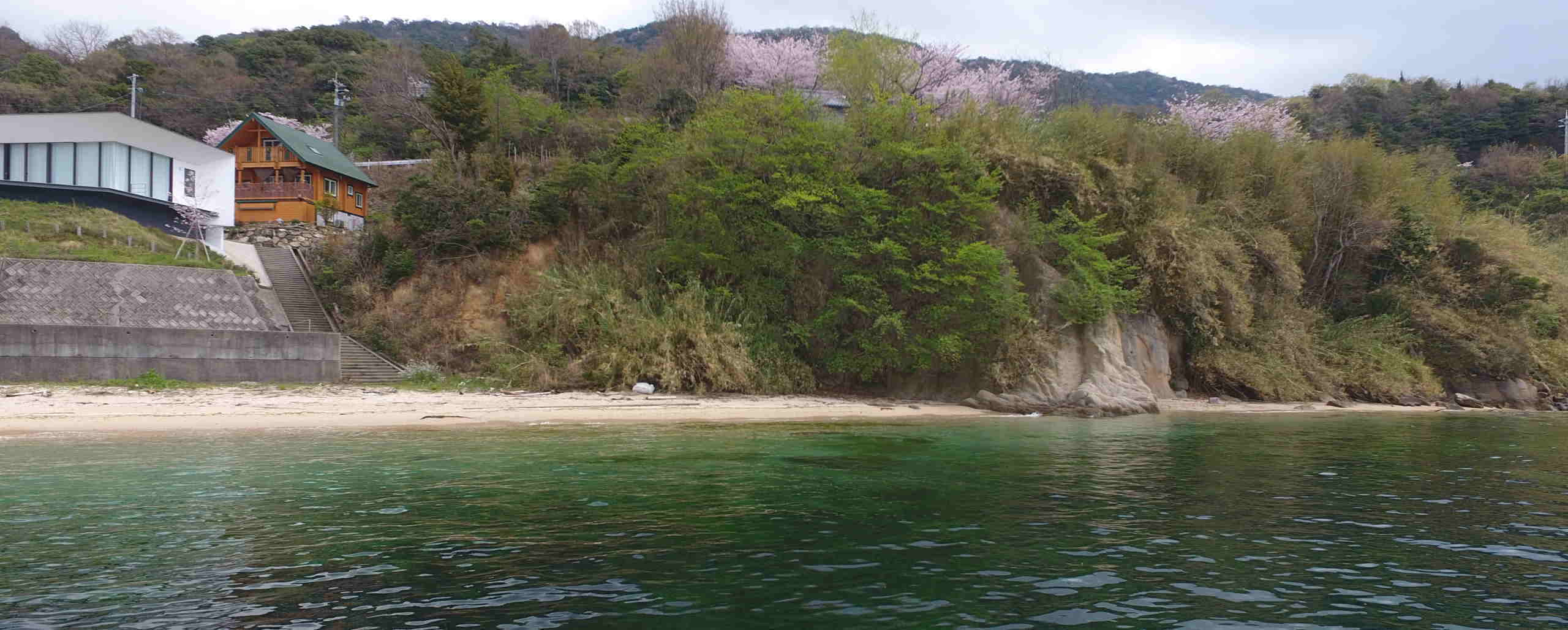 海上からのアプローチ